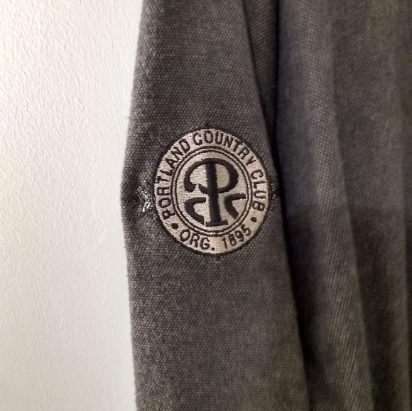 Firehorn Vintage Brown Portland Country Club Pullover Sweater Size L - Picture 2 of 12